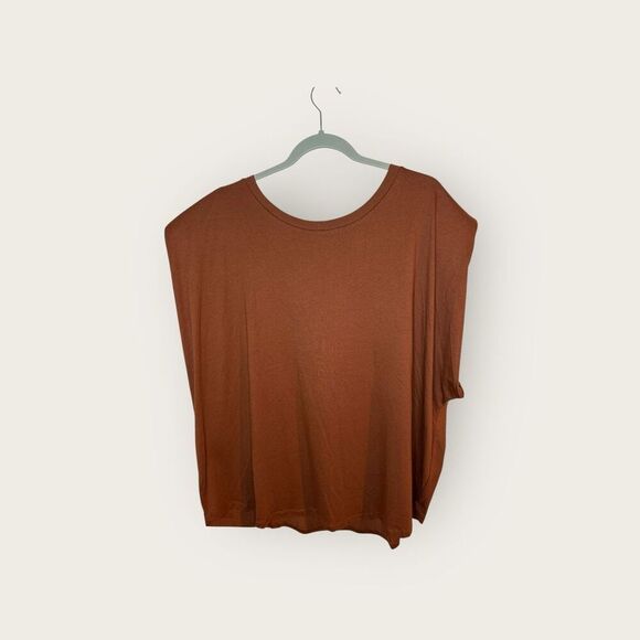 Good American Strong Shoulder Tank in Tortoise Shell Size 7 (4XL) NWT - Picture 2 of 6